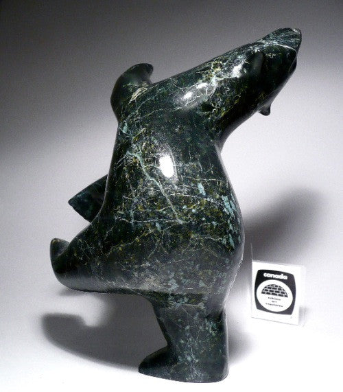 8.25" Dancing Bear by Noo Atsiaq