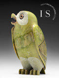 9" SIGNATURE Owl by Pits Qimirpik  *Pink Panache*