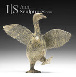 8" SIGNATURE Dancing Goose by Pudlalik Shaa  *Goose Step*