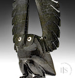 13" SIGNATURE Owl by Sam Qiatsuk *Ready for Take Off*