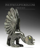 14" Bird Spirit by Master Carver Toonoo Sharky *In A Flap*