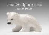 6" Walking Bear by Guy Uniuqsaraq *Ice Cap*